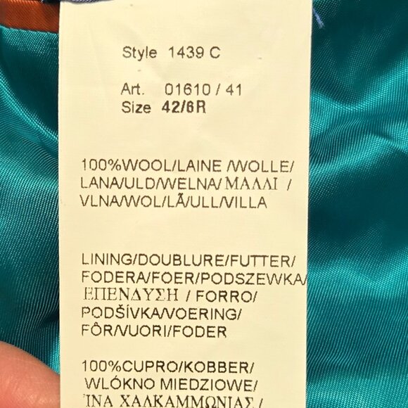 Paul Smith Italian Made Single-Breasted Gents Tailored Fit Pinstripe Suit - Picture 12 of 16